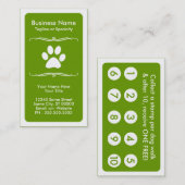 Modhaustiertatzen-Loyalitätskarte Treuekarte (Vorne/Hinten)