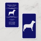Modhund Visitenkarte (Vorne/Hinten)