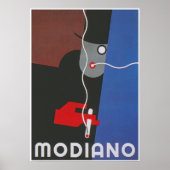 Modiano Italienisches Werbeplakat Poster (Vorne)