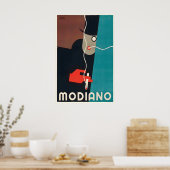 Modiano Zigaretten Italien Vintage-Werbung Poster (Küche)