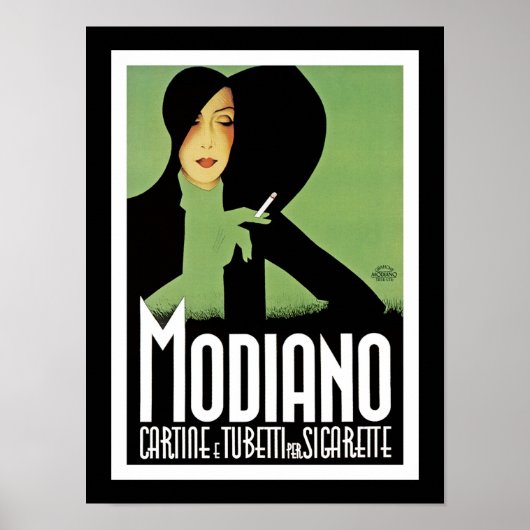 Modiano Zigarettenpapiere Poster (Vorne)