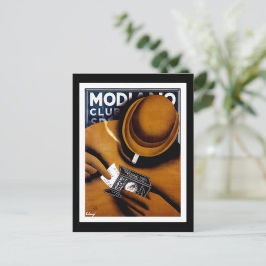 Modiano Zigarettenpapiere Postkarte (Stehend Vorderseite)