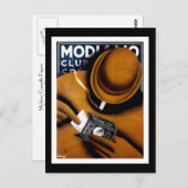 Modiano Zigarettenpapiere Postkarte (Vorne/Hinten)