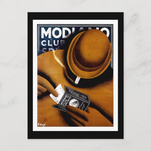 Modiano Zigarettenpapiere Postkarte (Vorderseite)