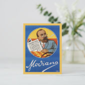 Modiano Zigarettenpapiere Werbung Vintag Postkarte (Stehend Vorderseite)