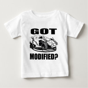 Modifiziert? Dirt Modified Rennen Baby T-shirt