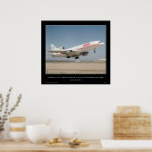 Modifizierte L-1011 startet mit der X-34 Poster (Küche)