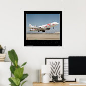 Modifizierte L-1011 startet mit der X-34 Poster (Heimbüro)