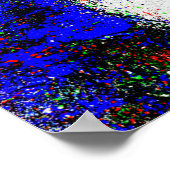 Modifizierte Sternennacht 2 Poster (Ecke)