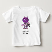Modifizierter Roboter Baby T-shirt (Vorderseite)