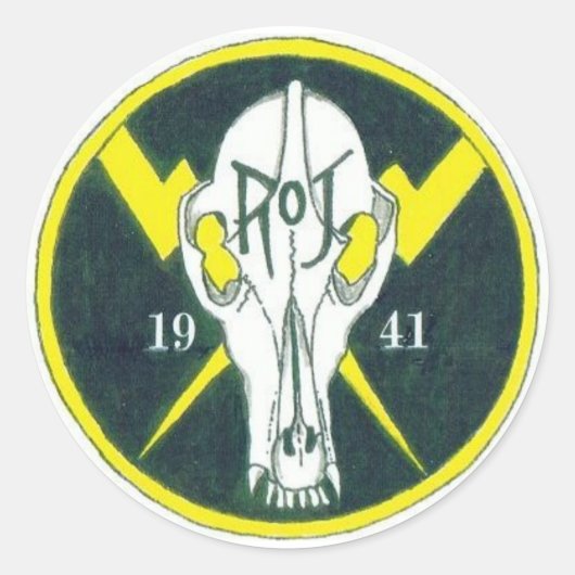 Modifizierter ROJ Patch Runder Aufkleber (Vorderseite)