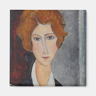 Modigliani Amedeo Portrait Magnet