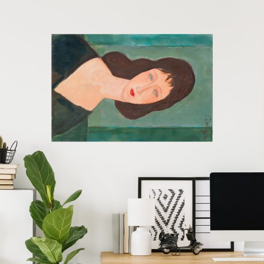 Modigliani Amedeo Portrait Poster (Heimbüro)