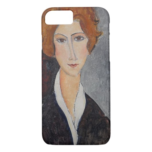 Modigliani Amedeo Porträt Case-Mate iPhone Hülle (Rückseite)