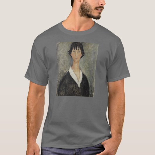 Modigliani Amedeo Porträt T-Shirt (Vorderseite)