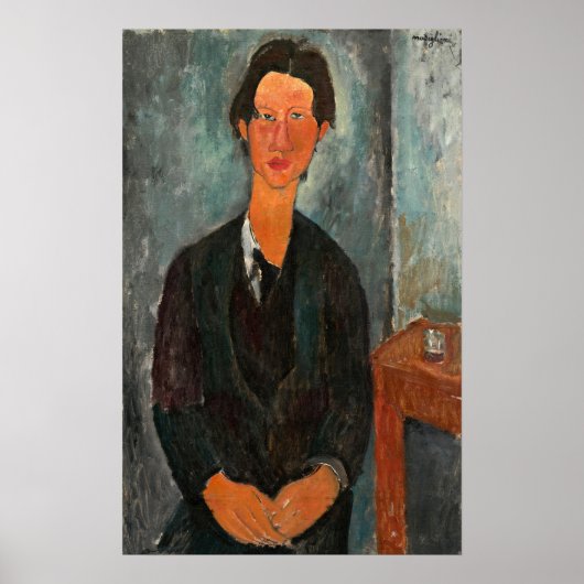 Modigliani - Chaim Soutine 1917 Poster (Vorne)