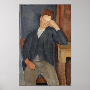 Modigliani - Der junge Auszubildende 1918 Poster