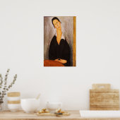Modigliani - eine polnische Frau Poster (Küche)