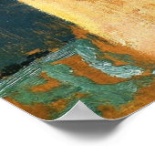 Modigliani - Frauenkopf mit rotem Haar Poster (Ecke)