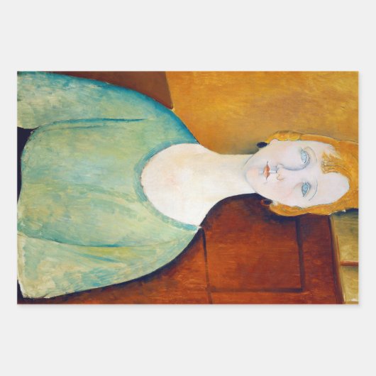 Modigliani Geschenkpapier Set (Vorderseite 3)