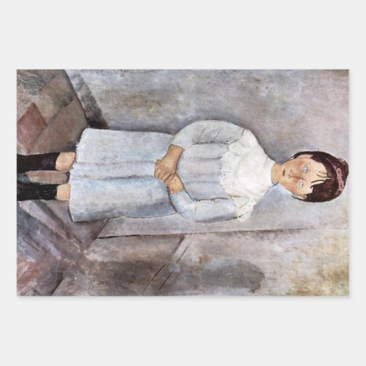 Modigliani Girls Geschenkpapier Set (Vorderseite 2)