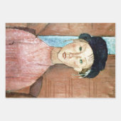 Modigliani Girls Geschenkpapier Set (Vorderseite)