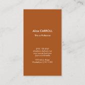 Modigliani - Jeanne Hebuterne Large Hat - QR Code Visitenkarte (Rückseite)