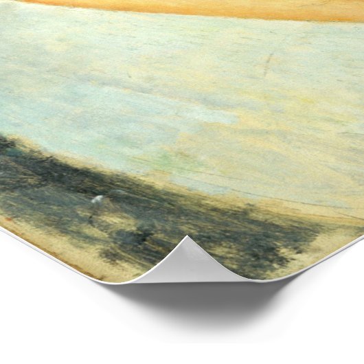 Modigliani - Jeanne Hebuterne Poster (Ecke)