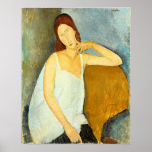 Modigliani - Jeanne Hebuterne Poster