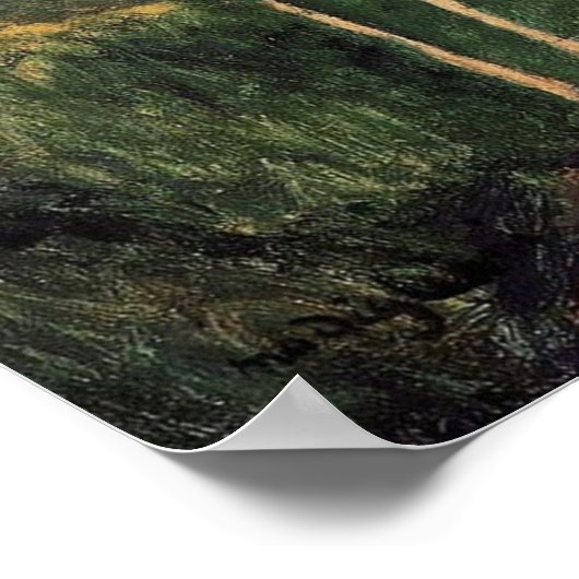 Modigliani - Landschaft Südfrankreich 1919 Poster (Ecke)