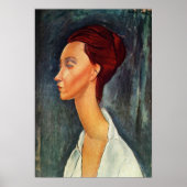 Modigliani - Lunia Tschechowska 1919 Poster (Vorne)