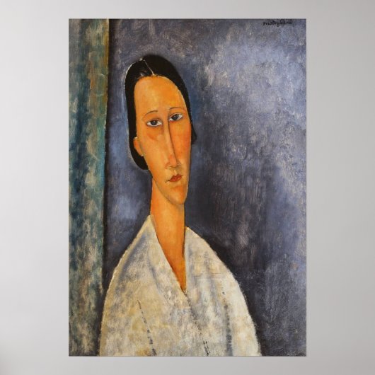 Modigliani - Madame Zborowska 1918 Poster (Vorne)