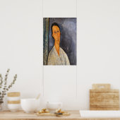 Modigliani - Madame Zborowska 1918 Poster (Küche)