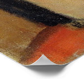 Modigliani - Mädchen mit rotem Haar 1915 Poster (Ecke)