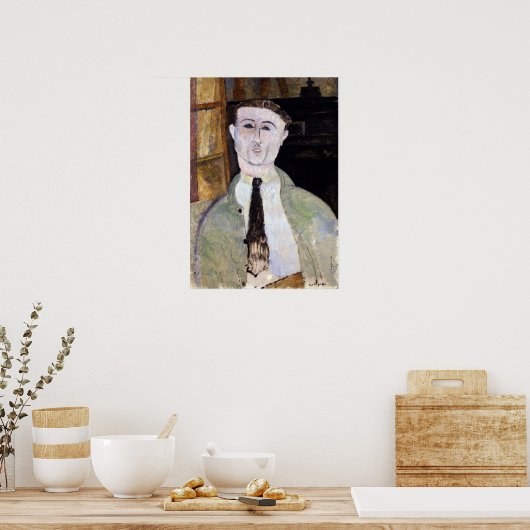 Modigliani - Paul Guillaume Poster (Küche)