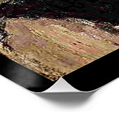 Modigliani - Portrait von Madame Pompadour Poster (Ecke)