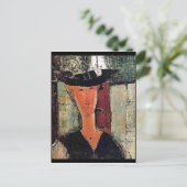 Modigliani - Portrait von Madame Pompadour Postkarte (Stehend Vorderseite)