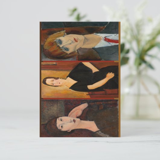Modigliani Portraits (Stehend Vorderseite)