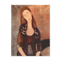 Modigliani Porträt von Jeanne Hebuterne