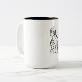 Modigliani-Tasse Zweifarbige Tasse (Vorderseite Links)