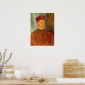Modigliani - The Zouave 1918 Poster (Küche)