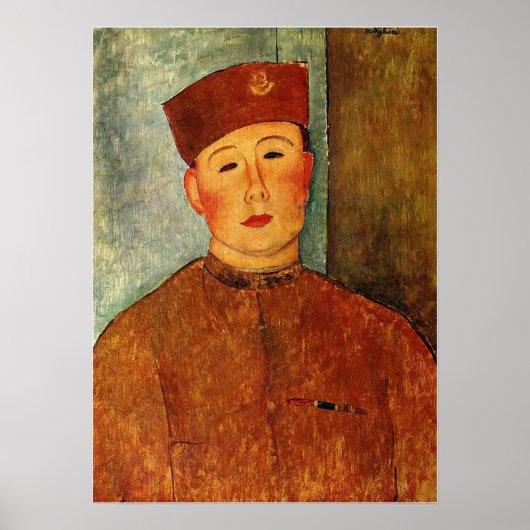 Modigliani - The Zouave 1918 Poster (Vorne)