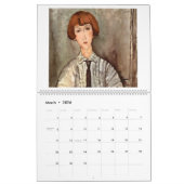 Modigliani's Women 2026 Kalender (Mär 2026)