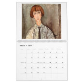 Modigliani's Women 2026 Kalender (Mär 2027)
