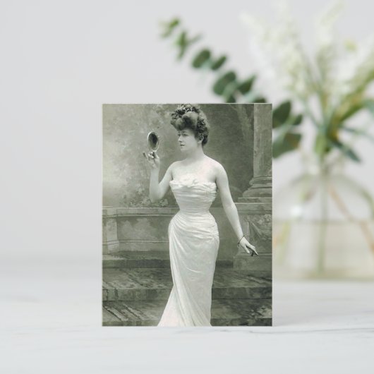 Modisch 1900 postkarte (Stehend Vorderseite)