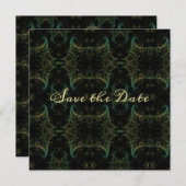 Modisch Abstrakt Save the Date (Vorne/Hinten)