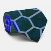 Modisch angesagter Abstrakter Print Necktie Krawatte (Gerollt)