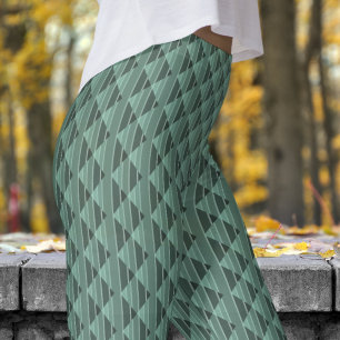Modisch-Aquamarines Muster Leggings
