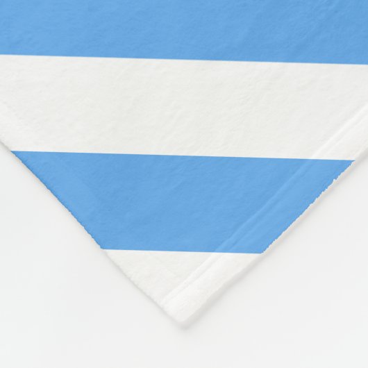 Modisch blau gestrichelte Vorlage dekorativ Fleecedecke (Ecke)