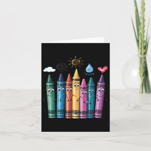 Modisch Crayon Mood Color Crayons Friyay Teach Karte